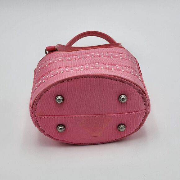 Rita Wilcox Vintage Pink Ribbon Handmade Mini Bag - Picture 5 of 10